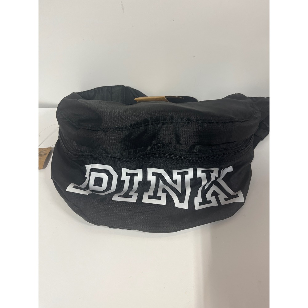 PINK Victoria's Secret Convertible Backpack Fanny Pack Belt Bag Black